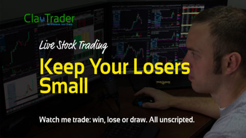 Live Stock Trades - Keep Your Losers Small