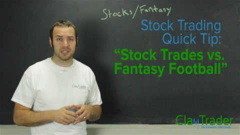 Stock Trading Quick Tip - Stock Trades vs. Fantasy Football