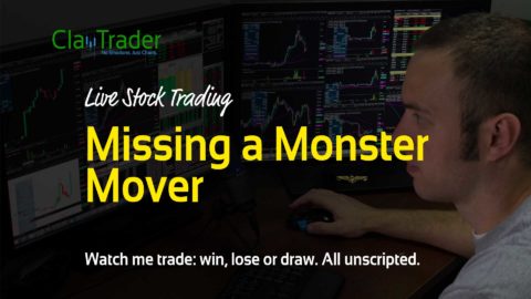 Live Stock Trades - Missing a Monster Mover