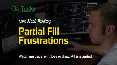 Live Stock Trading - Partial Fill Frustrations