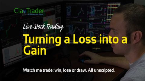 Live Stock Trading - Turning a Loss into a Gain