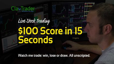 Live Stock Trading - $100 Score in 15 Seconds