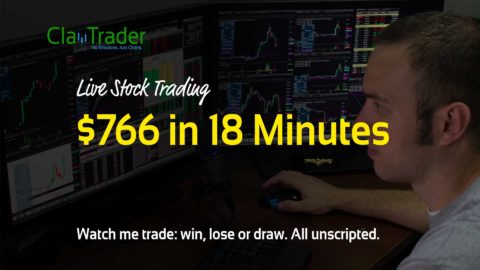 Live Stock Trading - $766 in 18 Minutes