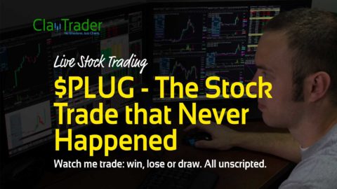 Live Stock Trades - $PLUG - The Stock Trade that Never Happened