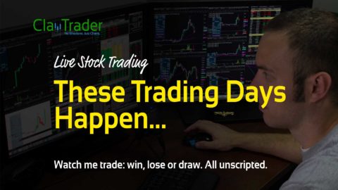 Live Stock Trading - These Trading Days Happen...