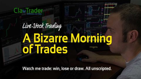 Live Stock Trading - A Bizarre Morning of Trades