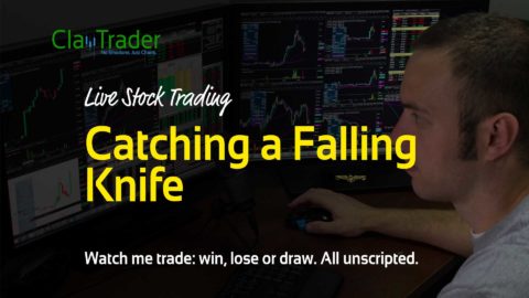 Live Stock Trading - Catching a Falling Knife