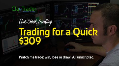 Live Stock Trading - Trading for a Quick $309