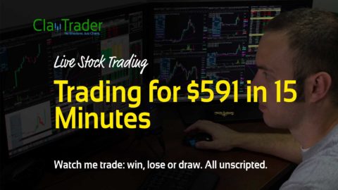 Live Stock Trading - Trading for $591 in 15 Minutes