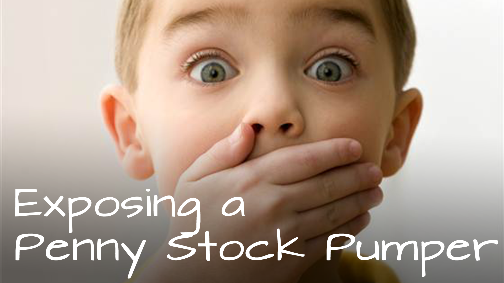 Exposing A Penny Stock Pumper