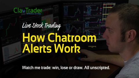 Live Stock Trading - How Chatroom Alerts Work‏