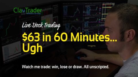 Live Stock Trading - $63 in 60 Minutes... Reality