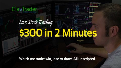 Live Stock Trading - $300 in 2 Minutes