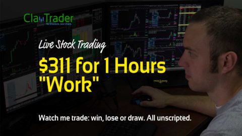 Live Stock Trading - $311 for 1 Hours "Work"