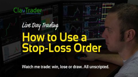 Live Day Trading - How to Use a Stop-Loss Order