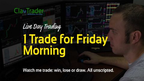 Live Day Trading - 1 Trade for Friday Morning