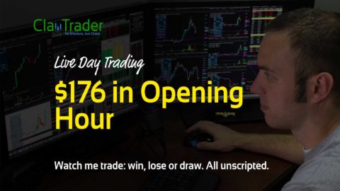 Live Day Trading - $176 in Opening Hour
