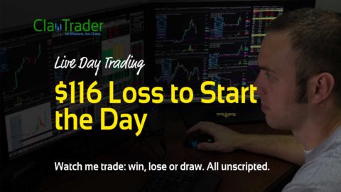 Live Day Trading - $116 Loss to Start the Day