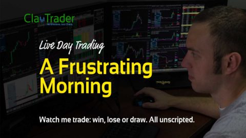 Live Day Trading - A Frustrating Morning