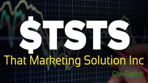 That Marketing Solution Inc - $TSTS Stock Chart Technical Analysis