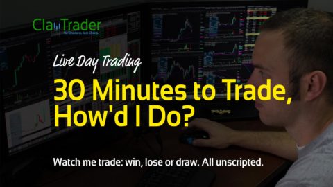 Live Day Trading - 30 Minutes to Trade, How