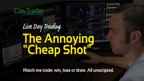 Live Day Trading - The Annoying "Cheap Shot"