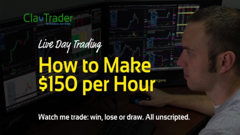 Live Day Trading - How to Make $150 per Hour