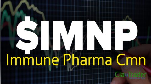 Immune Pharma Cmn - $IMNP Stock Chart Technical Analysis