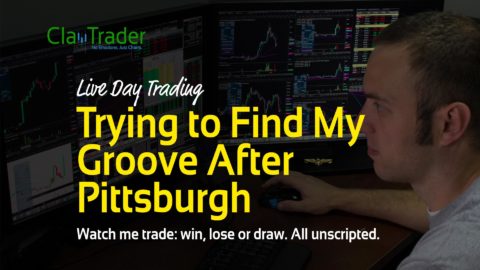 Live Day Trading - Trying to Find My Groove After Pittsburgh