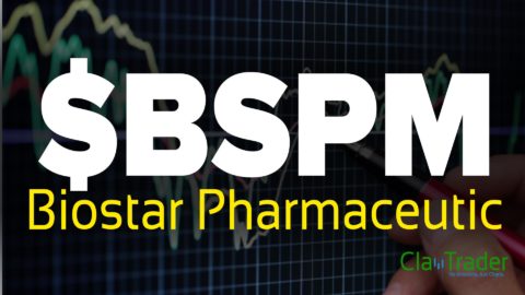 Biostar Pharmaceutic - $BSPM Stock Chart Technical Analysis