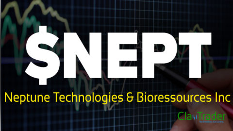 Neptune Technologies & Bioressources Inc - $NEPT Stock Chart Technical Analysis