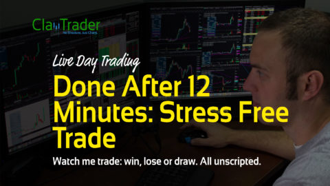 Live Day Trading - Done After 12 Minutes: Stress Free Trade