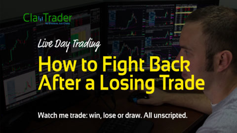 Live Day Trading - How to Fight Back After a Losing Trade