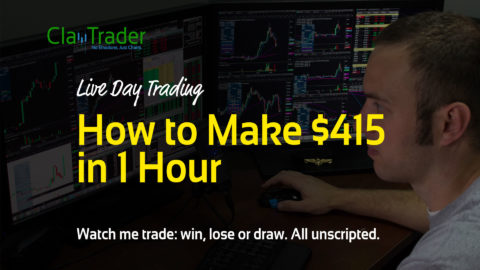 Live Day Trading - How to Make $415 in 1 Hour