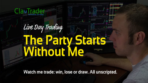 Live Day Trading - The Party Starts Without Me