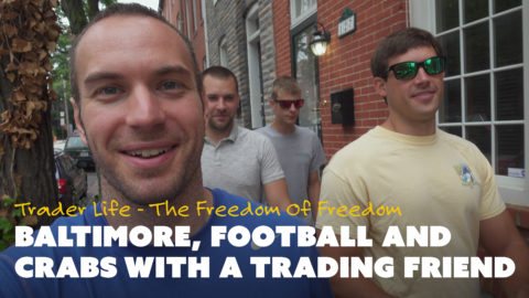 Baltimore, Football, and Crabs With A Trading Friend