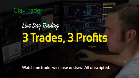 Live Day Trading - 3 Trades, 3 Profits