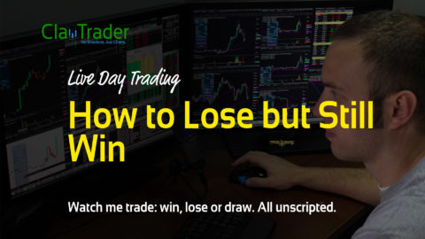Live Day Trading - How to Lose but Still Win