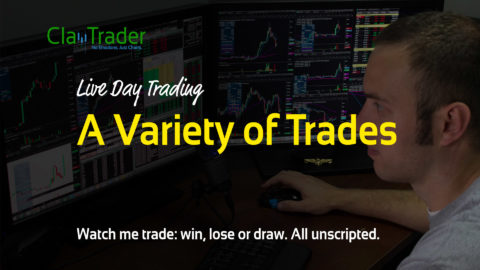 Live Day Trading - A Variety of Trades