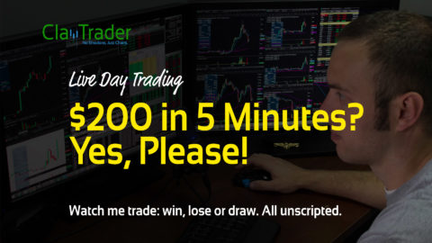 Live Day Trading - $200 in 5 Minutes? Yes, Please!