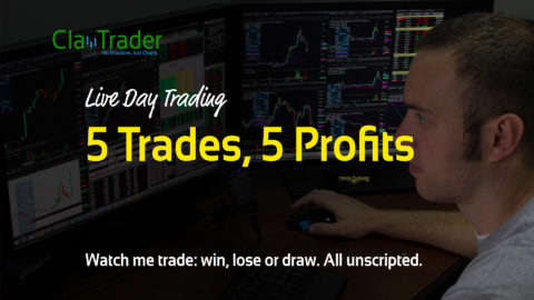Live Day Trading - 5 Trades, 5 Profits