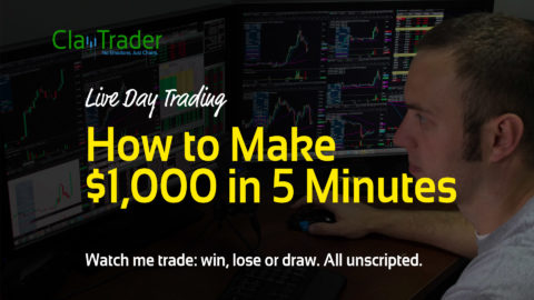 Live Day Trading: How to Make $1,000 in 5 Minutes