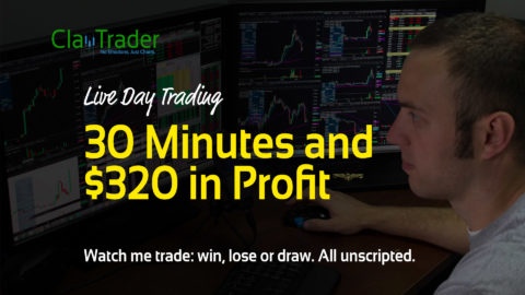 Live Stock Trades - 30 Minutes and $320 in Profit