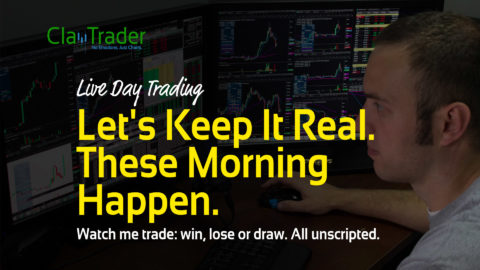 Live Day Trading - Let's Keep It Real. These Morning Happen.