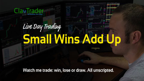 Live Day Trading: Small Wins Add Up