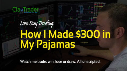 Live Day Trading – How I Made $300 in My Pajamas