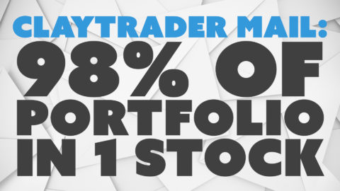 98% of Portfolio in 1 Stock