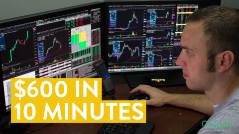 [LIVE] Day Trading | $600 in 10 Minutes (Learning Lessons)