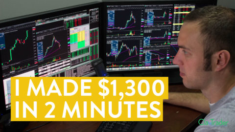 [LIVE] Day Trading | How I Made $1,300 in 2 Minutes (Learn to Trade!)