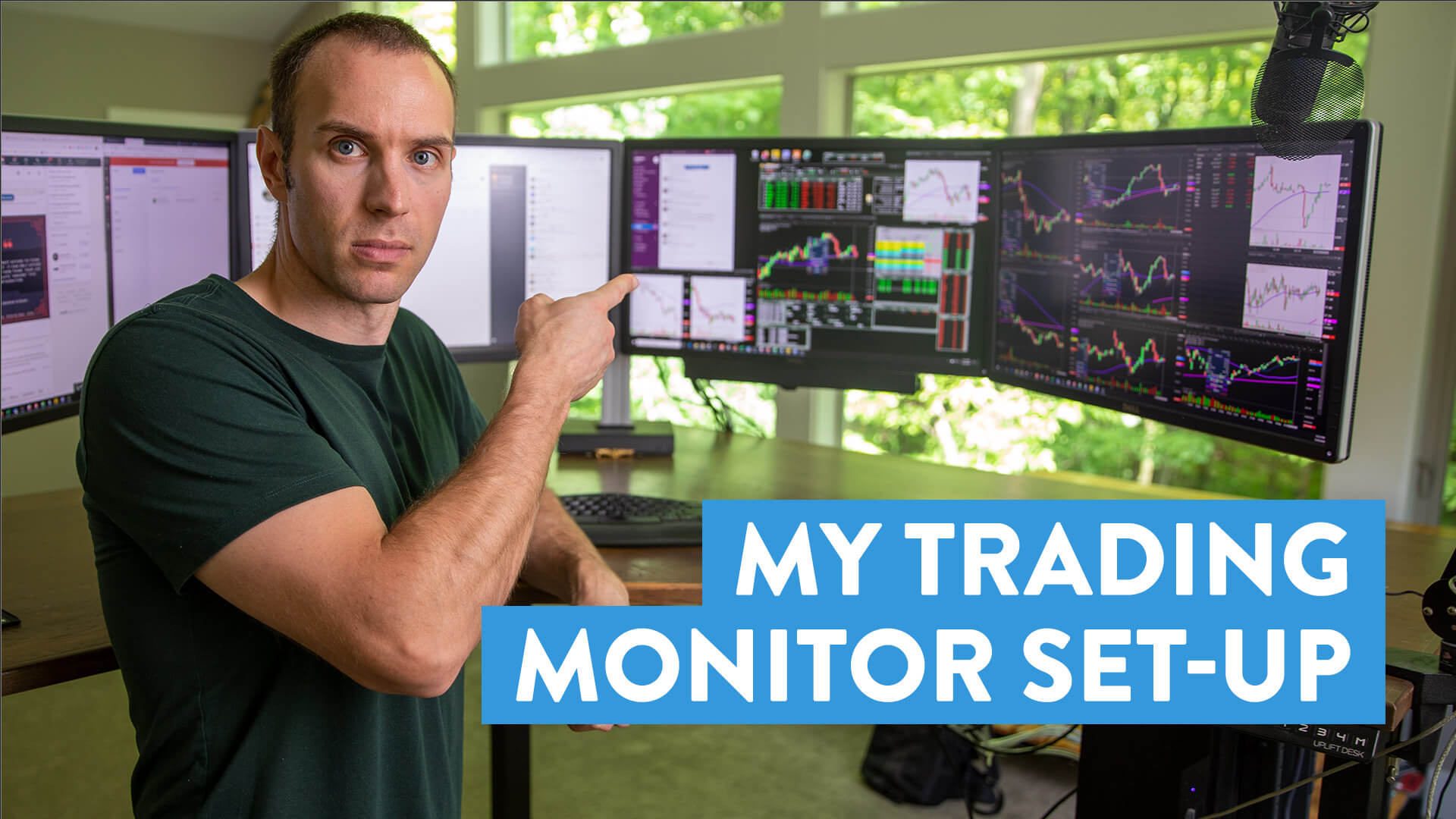 Trading Computer | My Day Trading Monitor Setup Explained ...
